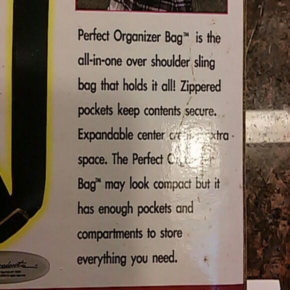 Perfect Organizing Bag... New In Box - Picture 2 of 4